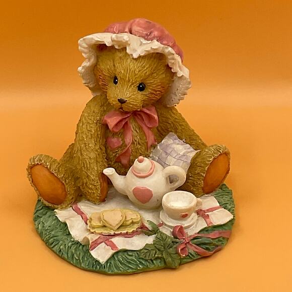 Cherished Teddies Marie 1992 Friendship Is A Special Treat Hamilton Gifts 910767 - Picture 1 of 6